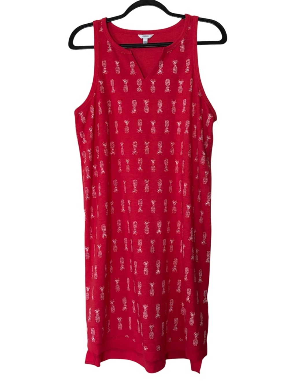 Women’s Pink Pineapple Tank Dress